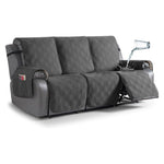 100% Waterproof Quilted 3 Seater Recliner Cover