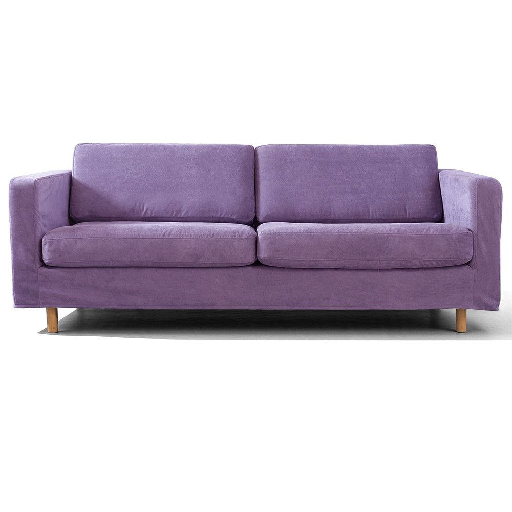 Purple replacement sofa cover designed to fit LANDSKRONA 2-seater sofa