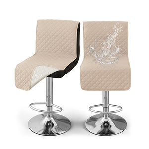 100% Waterproof Bar Stool Covers with Backrest