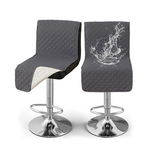 100% Waterproof Bar Stool Covers with Backrest