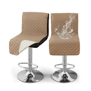 100% Waterproof Bar Stool Covers with Backrest