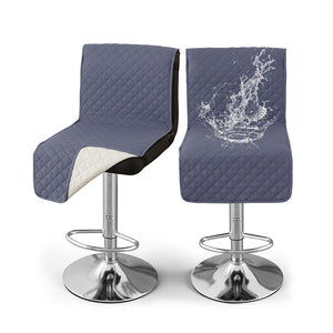 100% Waterproof Bar Stool Covers with Backrest