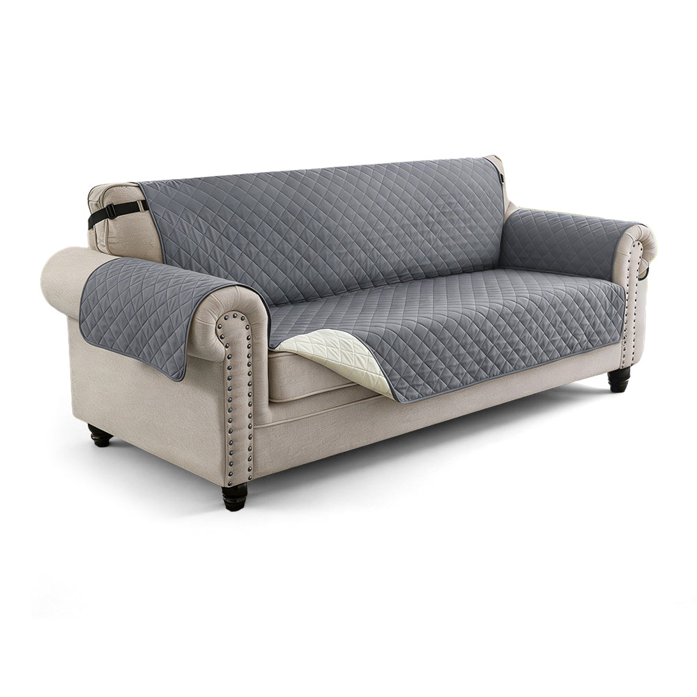 Waterproof Reversible Quilted Sofa Protector for Pets