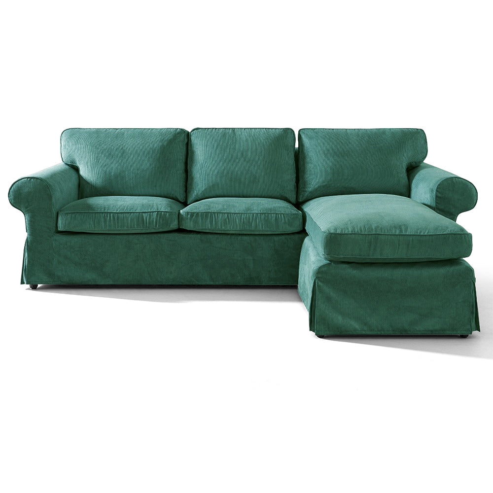 Replacement Sofa Cover Designed to Fit EKTORP 3-Seater Sofa with Chaise