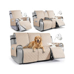 100% Waterproof Quilted Recliner Sofa Cover