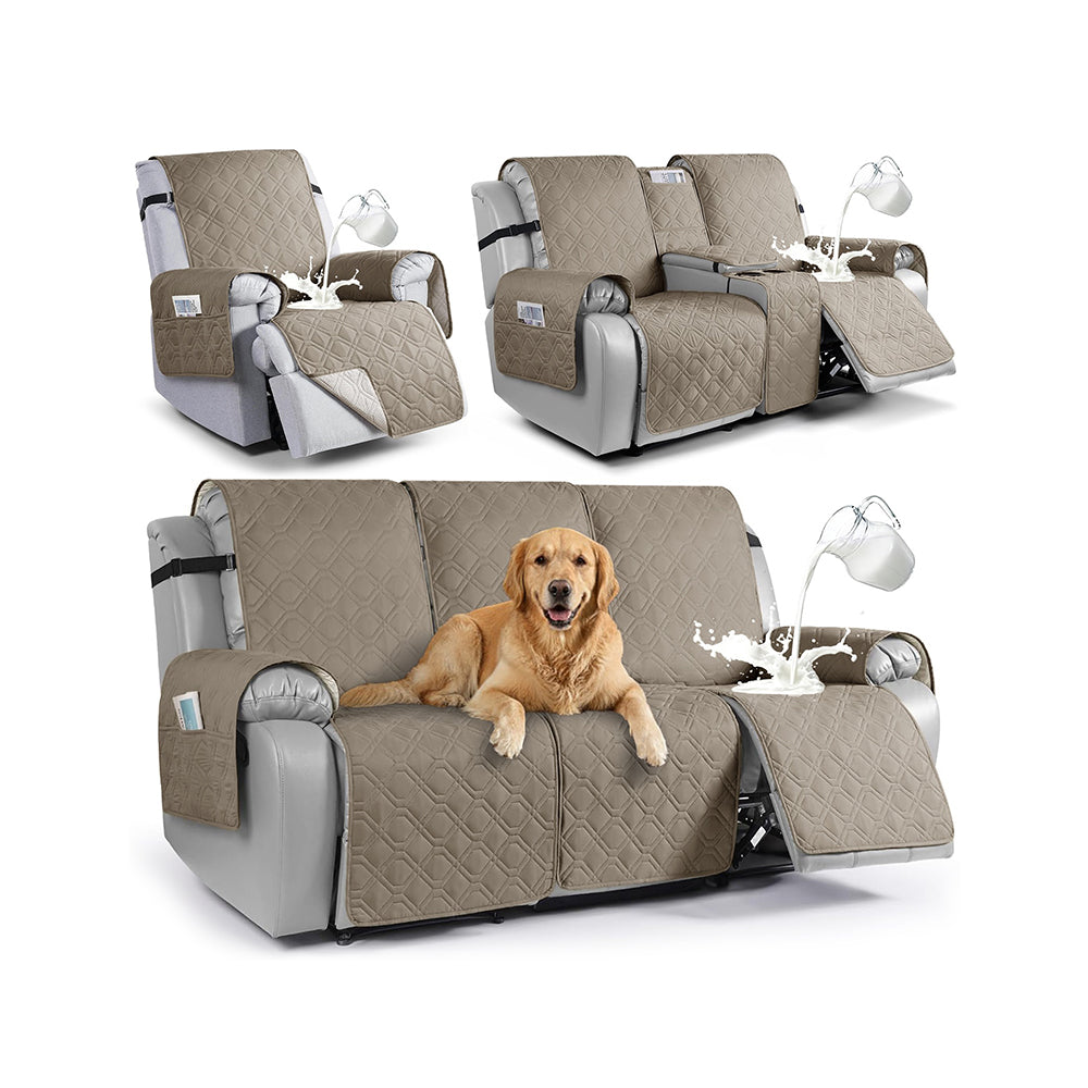 100% Waterproof Quilted Recliner Sofa Cover