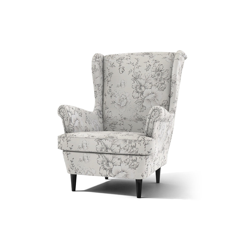 Replacement Wingback Chair Cover Designed to Fit STRANDMON