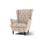 Replacement Wingback Chair Cover Designed to Fit STRANDMON