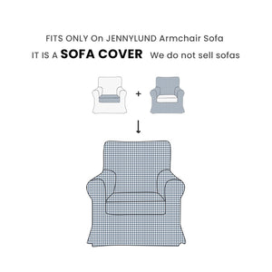 Replacement Armchair Cover Designed to Fit JENNYLUND Armchair