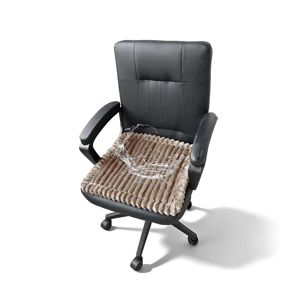 100% Waterproof Plush Office Chair Cushion