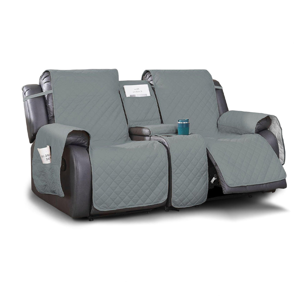 100% Waterproof Quilted Loveseat Recliner Cover