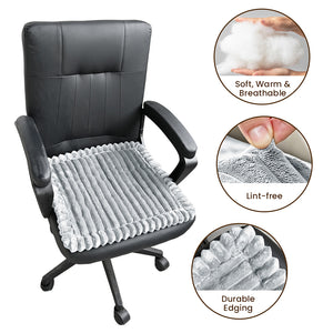 100% Waterproof Plush Office Chair Cushion
