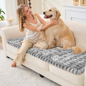 Waterproof Faux Fur Sofa Pet Mat