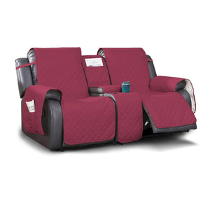 100% Waterproof Quilted Loveseat Recliner Cover