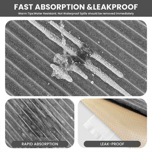 100% Waterproof L-Shaped Sectional Sofa Cover Set
