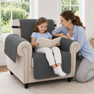 100% Waterproof Quilted 1 Seater Armchair Cover