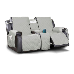 100% Waterproof Quilted Loveseat Recliner Cover