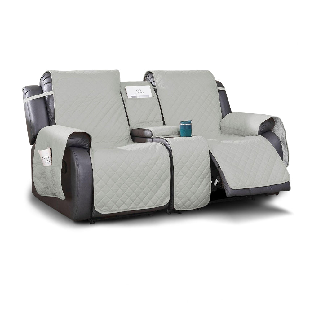 100% Waterproof Quilted Loveseat Recliner Cover