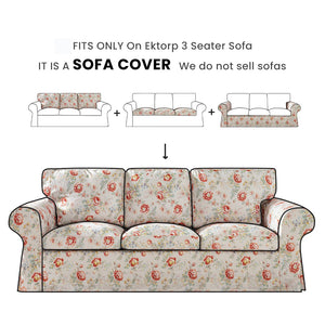 Replacement Sofa Cover Designed to Fit EKTORP 3-Seater Sofa