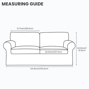 Replacement Sofa Cover Designed to Fit EKTORP 2-Seater Sofa