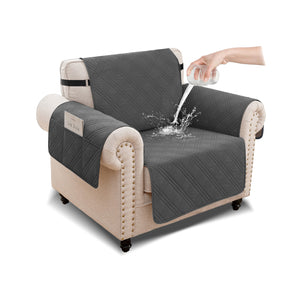 100% Waterproof Quilted 1 Seater Armchair Cover