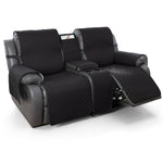 100% Waterproof Quilted Loveseat Recliner Cover