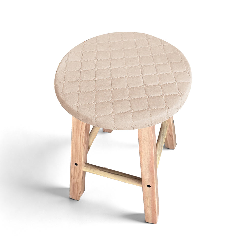 Water-Resistant Round Bar Stool Covers