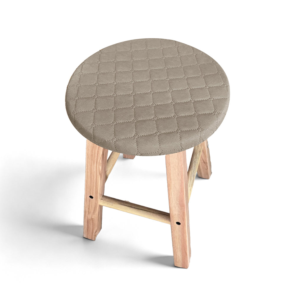 Water-Resistant Round Bar Stool Covers