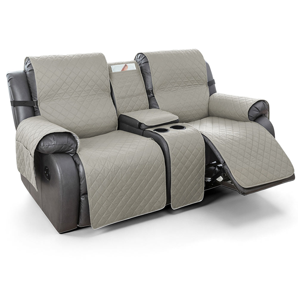 Waterproof Quilted Loveseat Recliner Cover