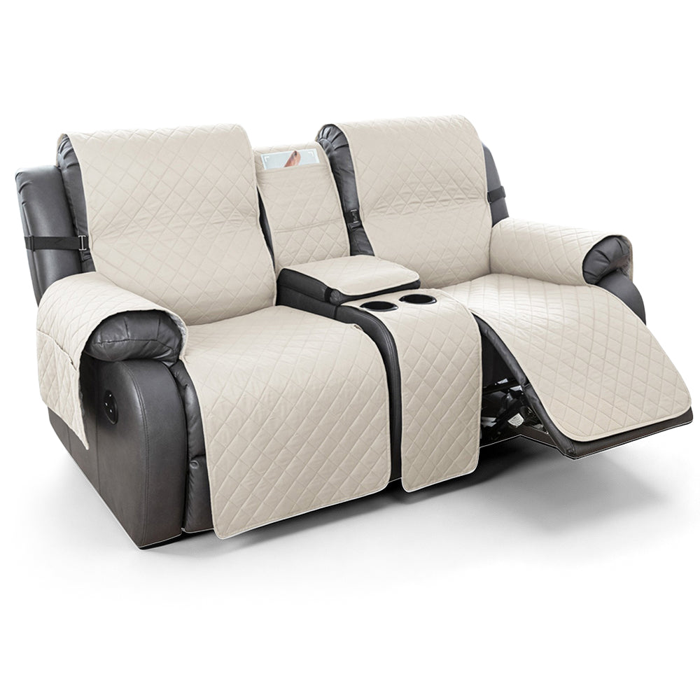 Waterproof Quilted Loveseat Recliner Cover