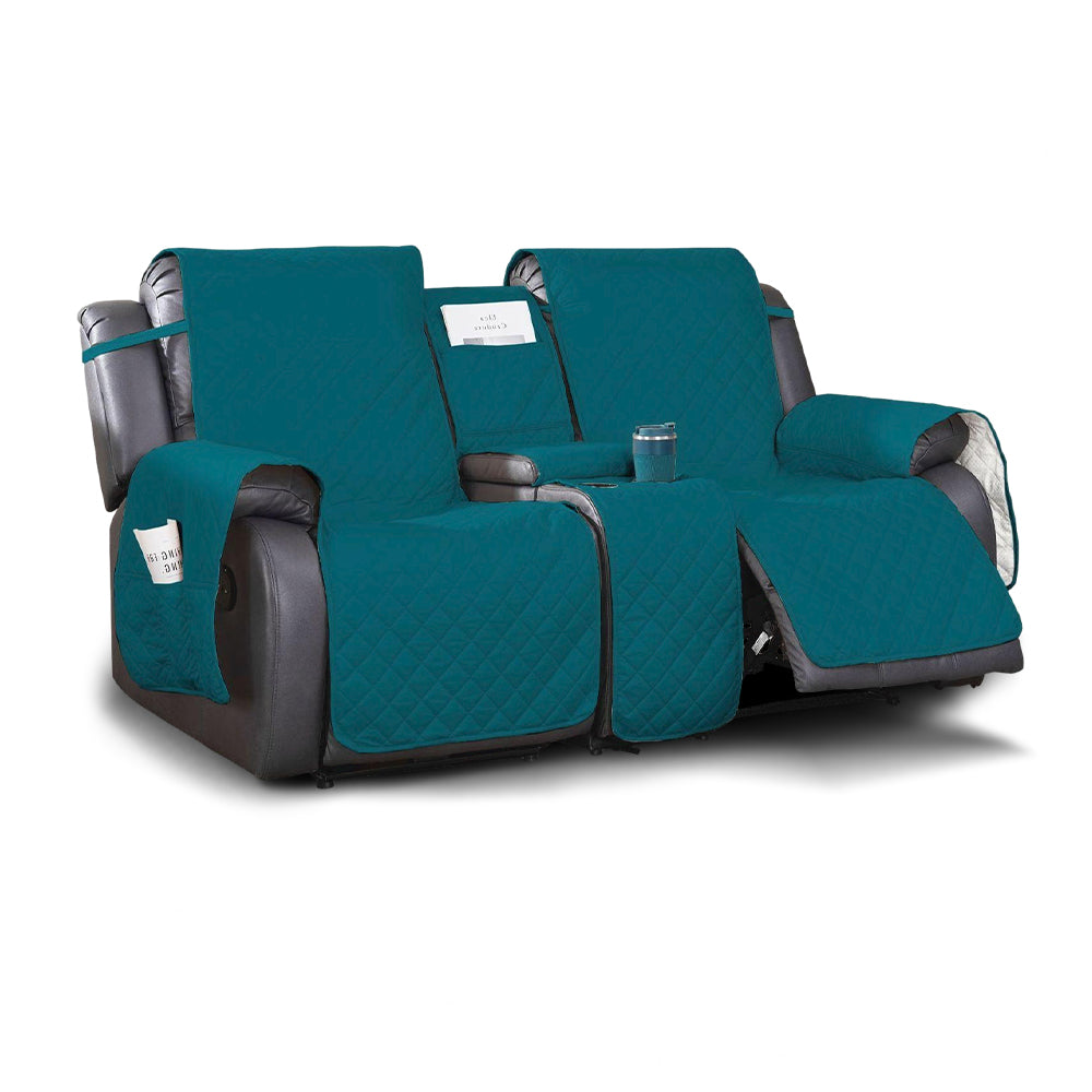 100% Waterproof Quilted Loveseat Recliner Cover
