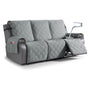 100% Waterproof Quilted 3 Seater Recliner Sofa Cover