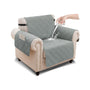 100% Waterproof Quilted 1 Seater Armchair Cover