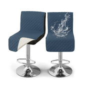 100% Waterproof Bar Stool Covers with Backrest