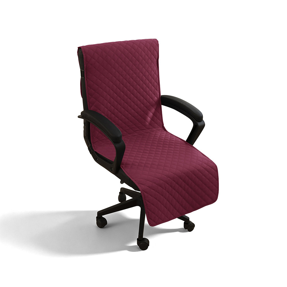 100% Waterproof Quilted Office & Dining Chair Cover