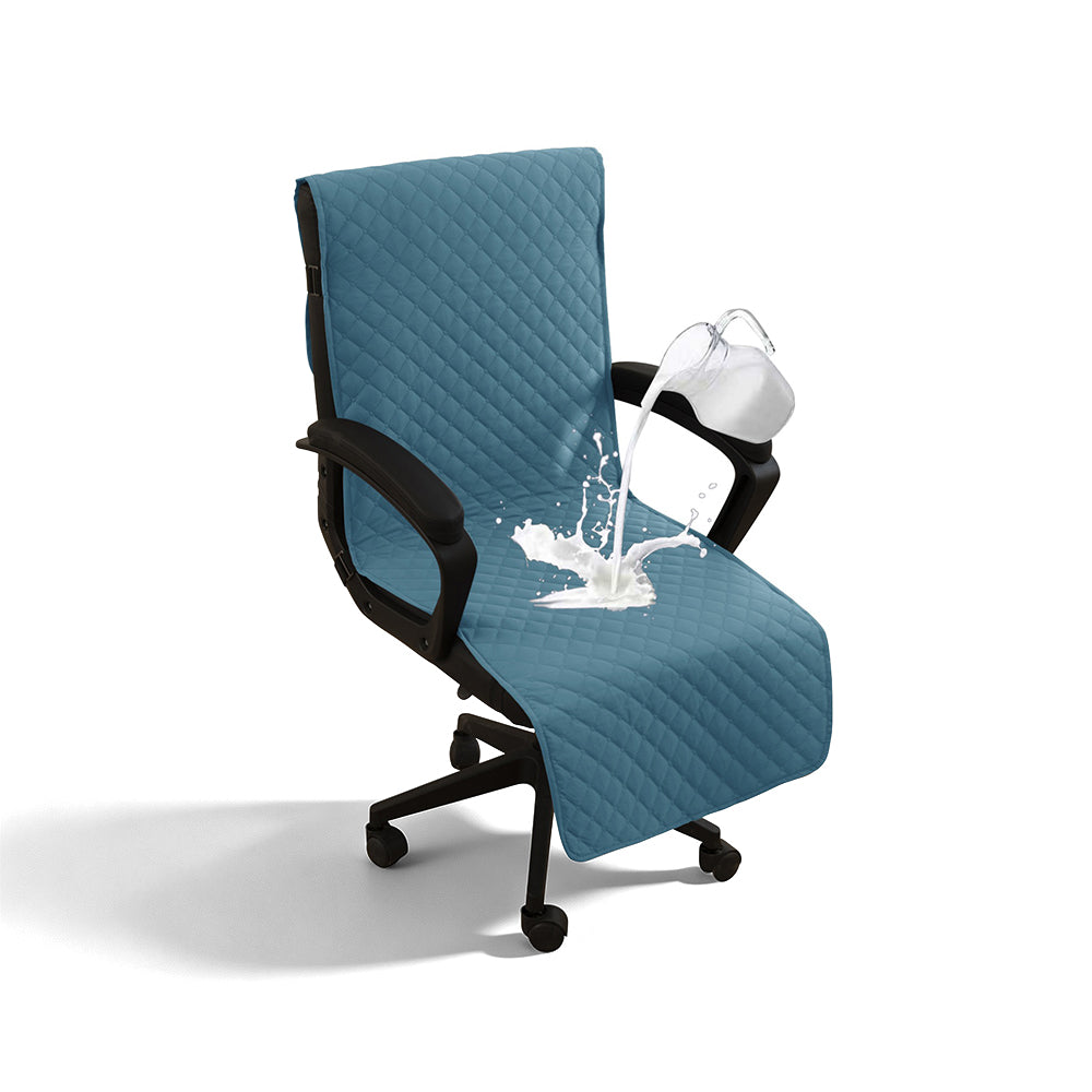 100% Waterproof Quilted Office & Dining Chair Cover
