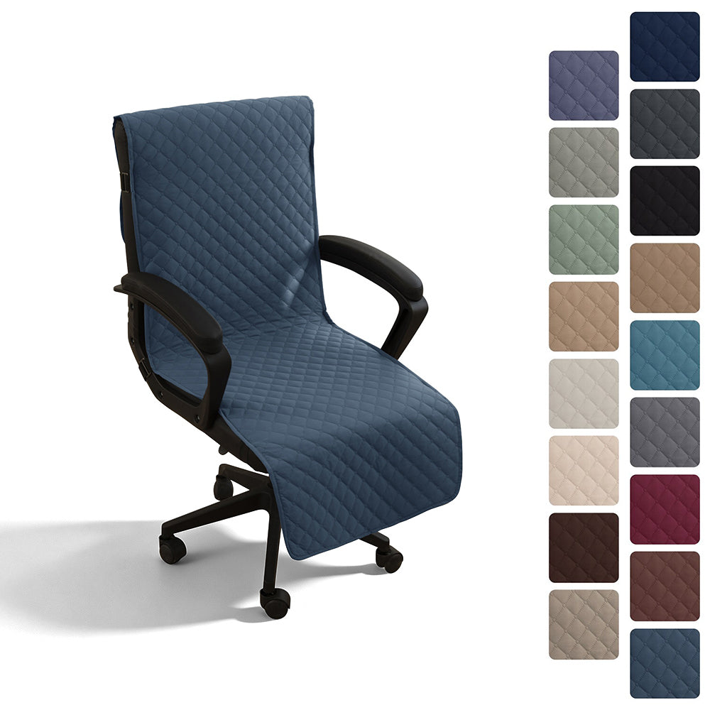 100% Waterproof Quilted Office & Dining Chair Cover