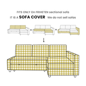 Replacement Sofa Cover Designed to Fit FRIHETEN Corner Sofa