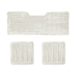 3-Piece Water-Resistant Plush Dog Car Seat Cover Set