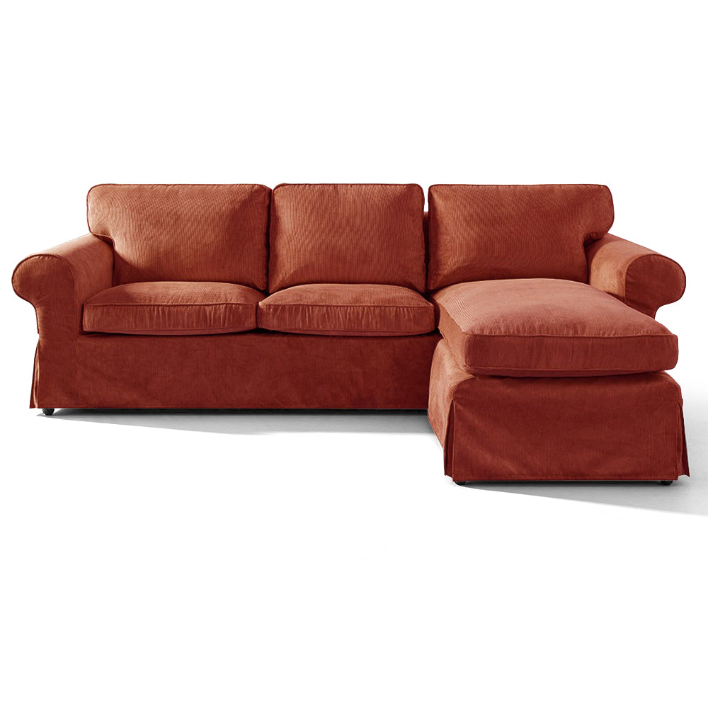 Replacement Sofa Cover Designed to Fit EKTORP 3-Seater Sofa with Chaise
