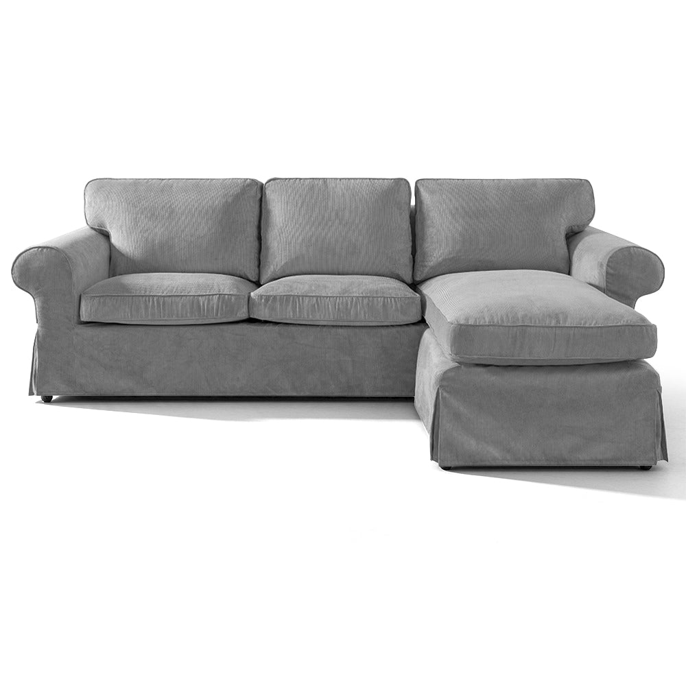 Replacement Sofa Cover Designed to Fit EKTORP 3-Seater Sofa with Chaise