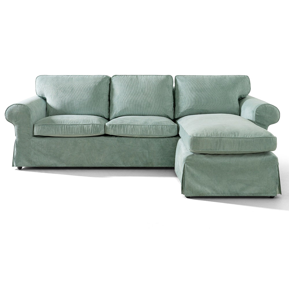 Replacement Sofa Cover Designed to Fit EKTORP 3-Seater Sofa with Chaise
