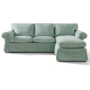 Replacement Sofa Cover Designed to Fit EKTORP 3-Seater Sofa with Chaise