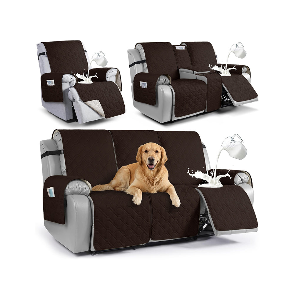 100% Waterproof Quilted Recliner Sofa Cover