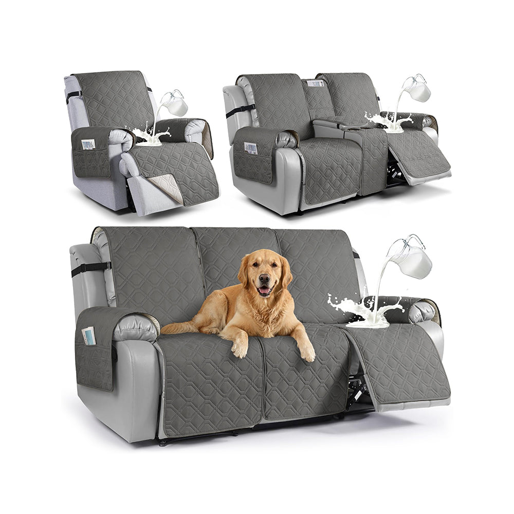 100% Waterproof Quilted Recliner Sofa Cover