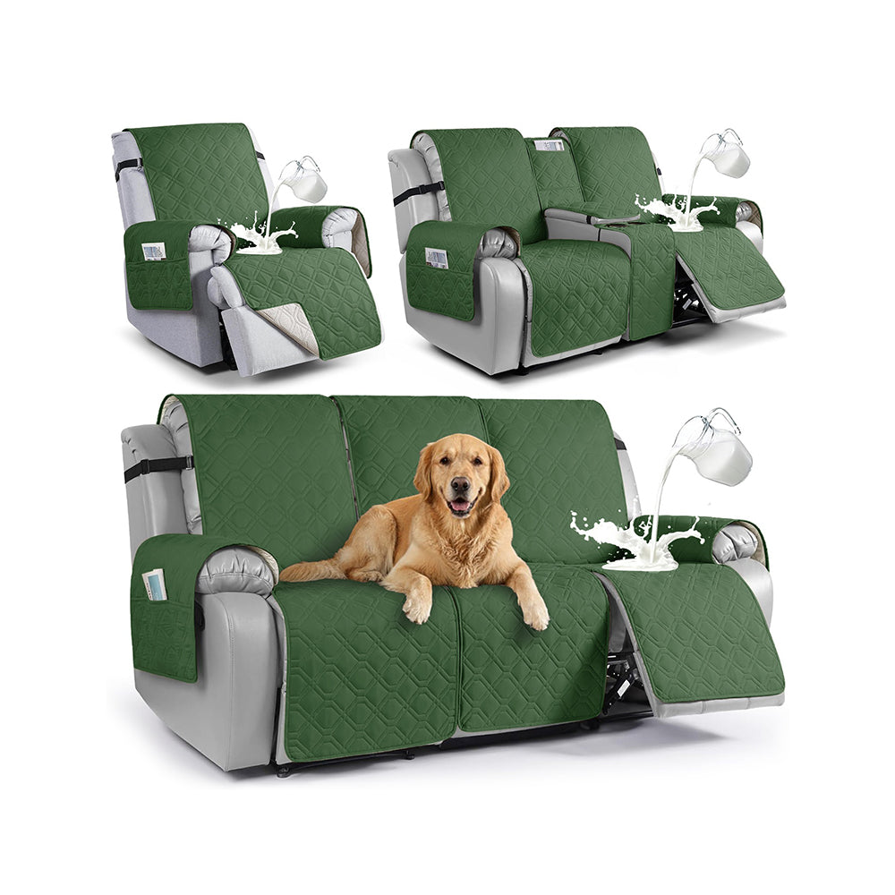 100% Waterproof Quilted Recliner Sofa Cover
