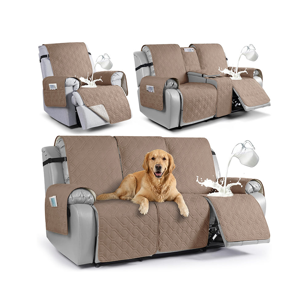 100% Waterproof Quilted Recliner Sofa Cover