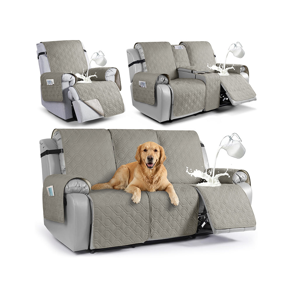 100% Waterproof Quilted Recliner Sofa Cover