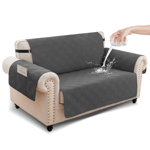 100% Waterproof Quilted Loveseat Cover