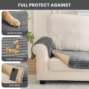 100% Waterproof L-Shaped Sectional Sofa Cover Set